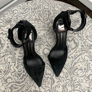 Dolce Vita Shoes Pointed Toes Ankle Wrap Dorsay Pumps